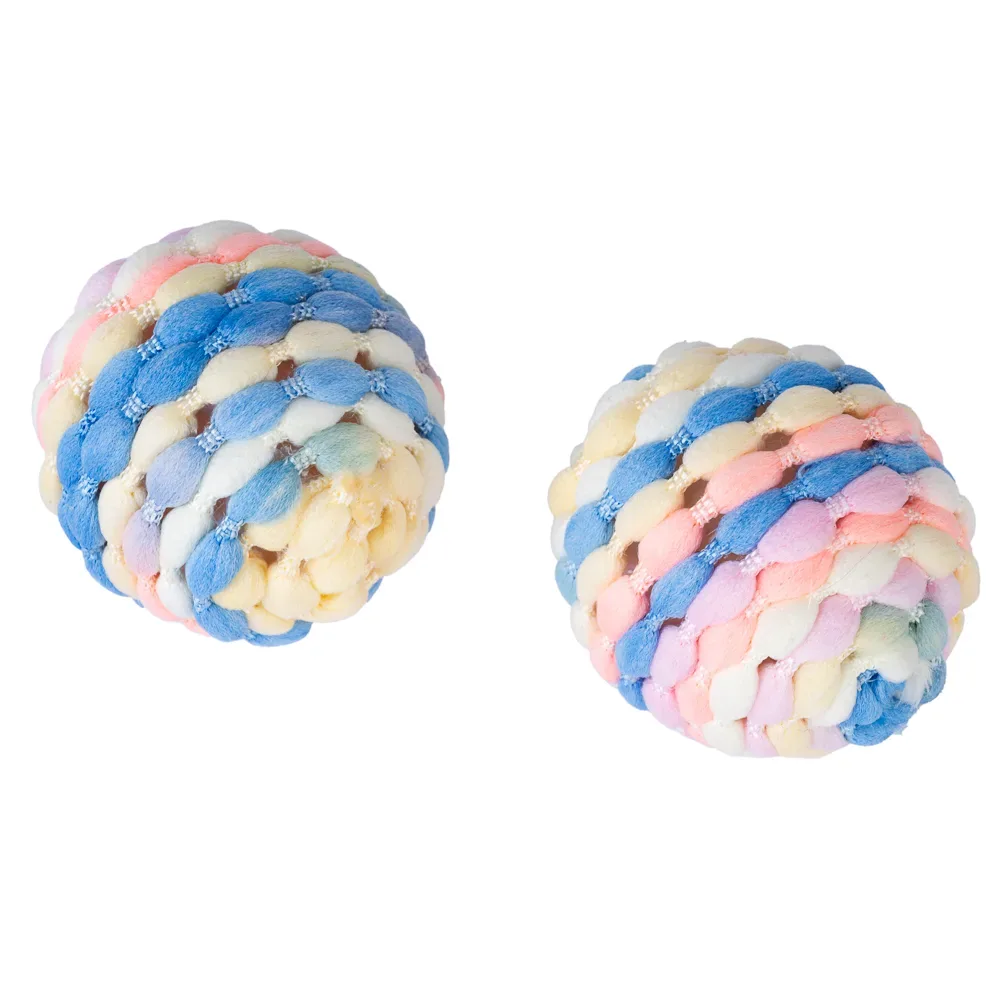 TIAKI Regenbogen Rasselball Set - 2er Set