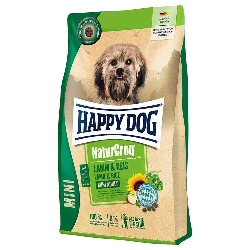 Happy Dog NaturCroq Mini Lamm + Reis 4kg