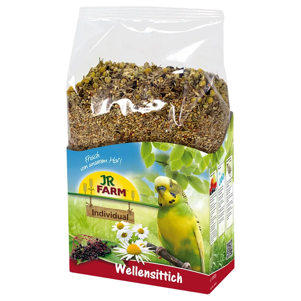 JR Farm Individual Wellensittich - 2 x 1 kg