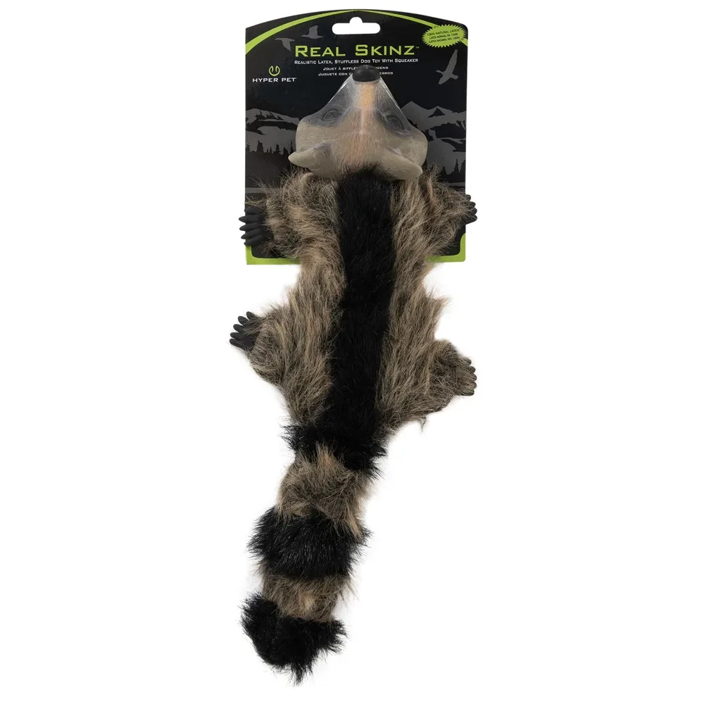 Hyper Pet Real Skinz Waschbär - ca. L 40 x B 10 x H 8 cm