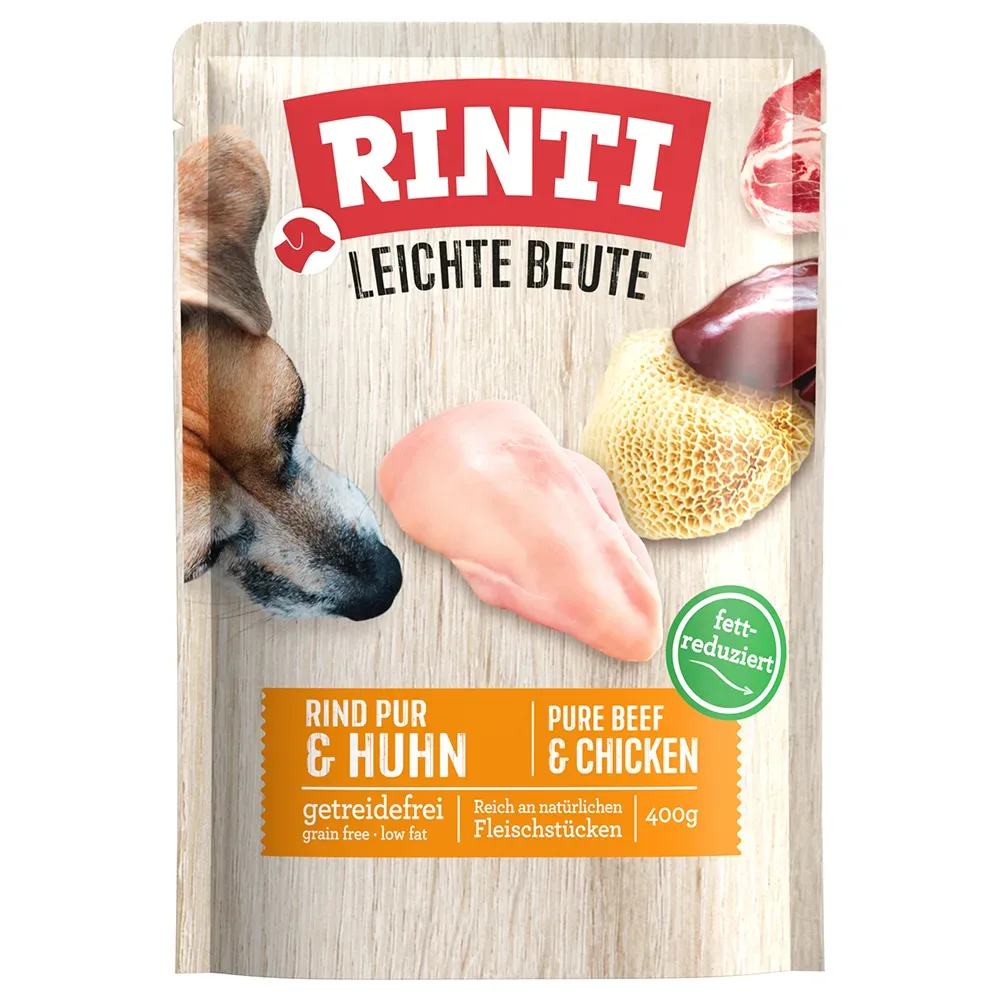 Sparpaket: RINTI Leichte Beute 30 x 400 g - Rind Pur
