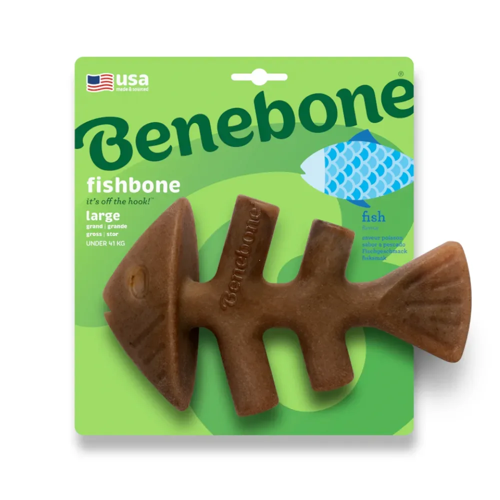 Benebone Fishbone - Large: ca. L 21 x B 12 cm