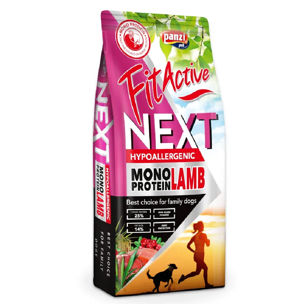 FitActive Next Hypoallergenic Monoprotein Lamm - Sparpaket: 2 x 15 kg