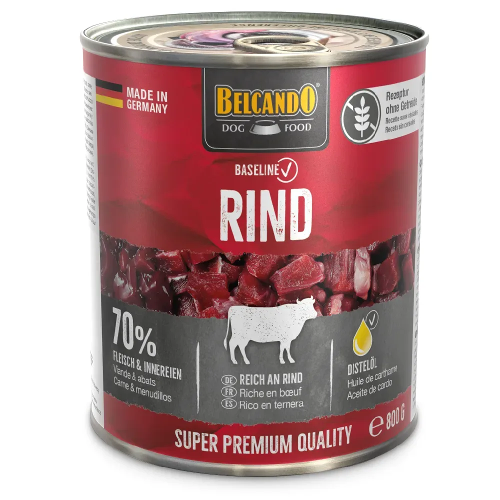 Sparpaket Belcando Baseline 24 x 800 g - Truthahn