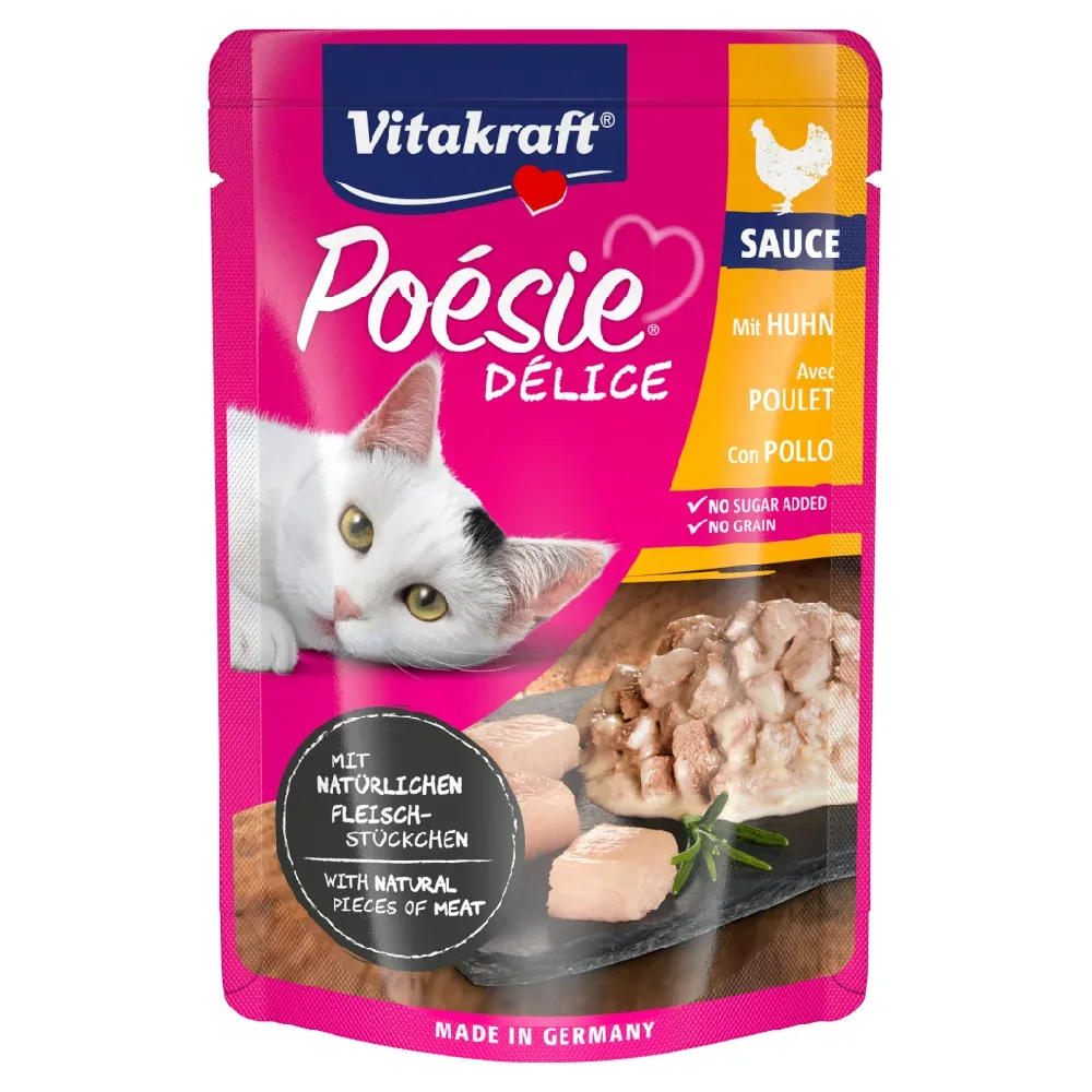 Vitakraft Poésie Délice 23 x 85 g - Seelachs