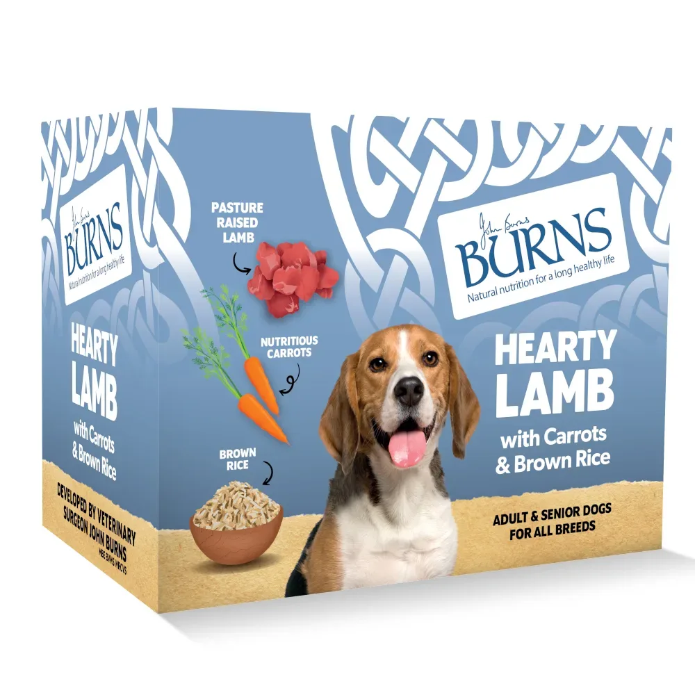 Burns herzhaftes Lamm mit Gemüse und braunem Reis - 6 x 395 g