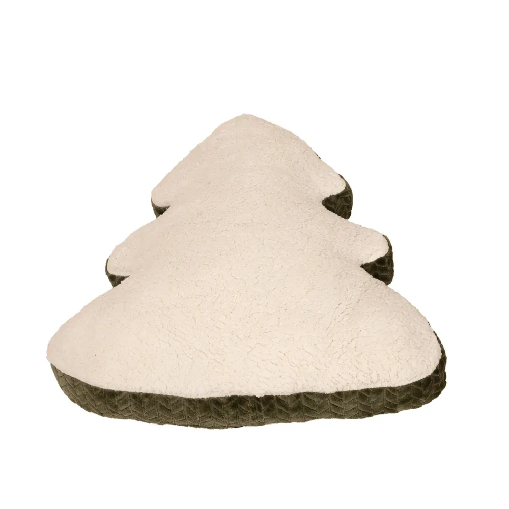 TIAKI Hundebett Tannenbaum - ca. L 70 x B 70 x H 18 cm