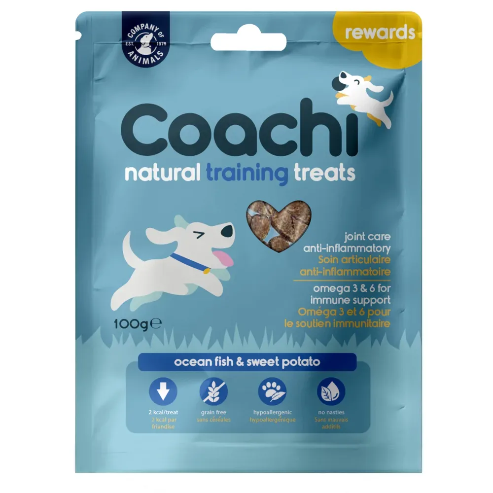 Coachi Trainingssnack - Sparpaket: 3 x Ozeanfisch (3 x 100 g)