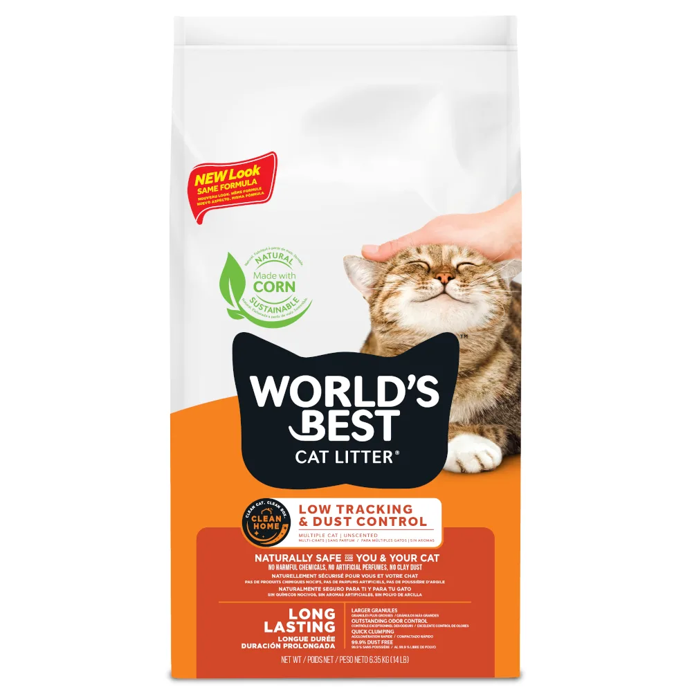 World's Best Cat Litter Low-Tracking Katzenstreu - 12,7 kg
