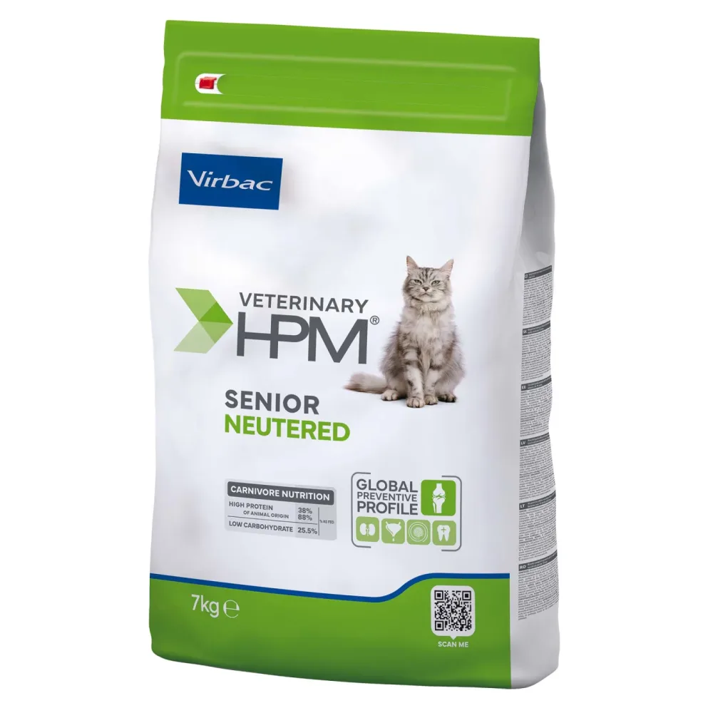 Virbac Veterinary HPM Senior Neutered Cat - 7 kg