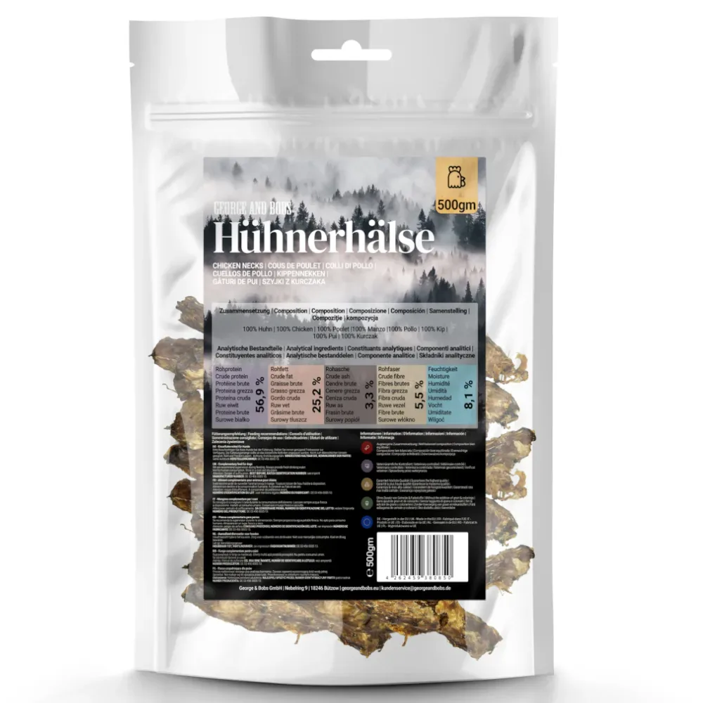 George & Bobs Hühnerhälse - 500 g