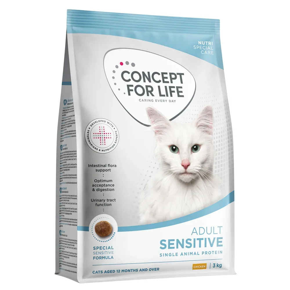 Concept for Life Sensitive Cats - NEU: 3 kg