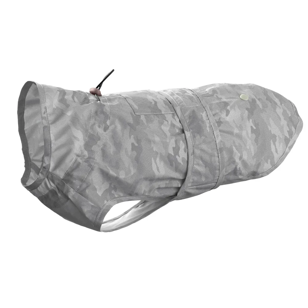 HUNTER Regenmantel Huka to go, silber/reflektierend - ca. 40 cm Rückenlänge