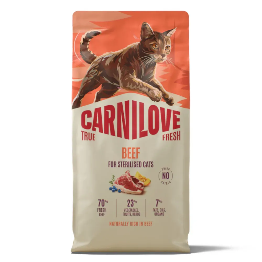 Carnilove True Fresh Sterilised Adult Rind - Sparpaket: 2 x 6 kg