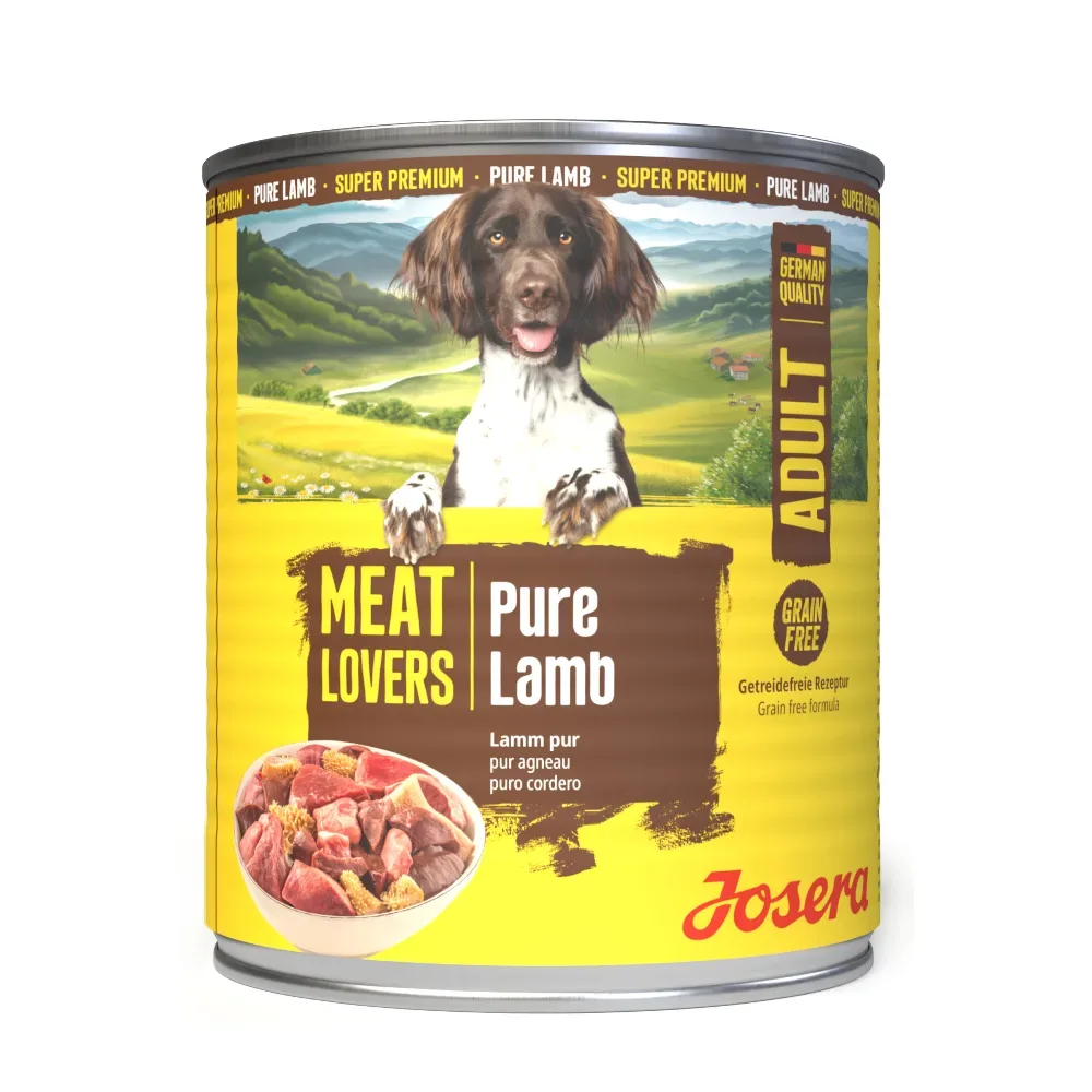 Josera Meatlovers Pure 6 x 800 g - Lamm (neues Design)