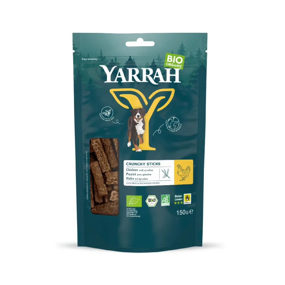 Yarrah Bio ofengetrocknete Crunchy Sticks - 150 g