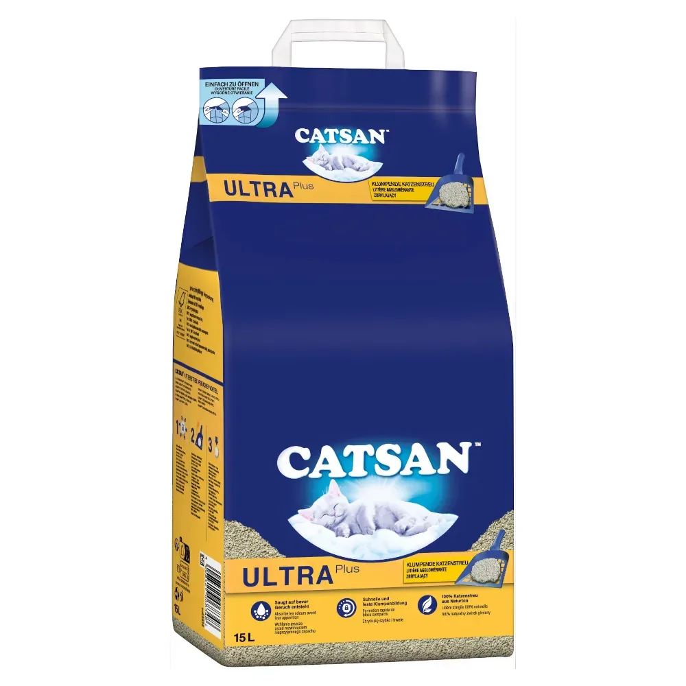 CATSAN Ultra plus Klumpstreu 15 l