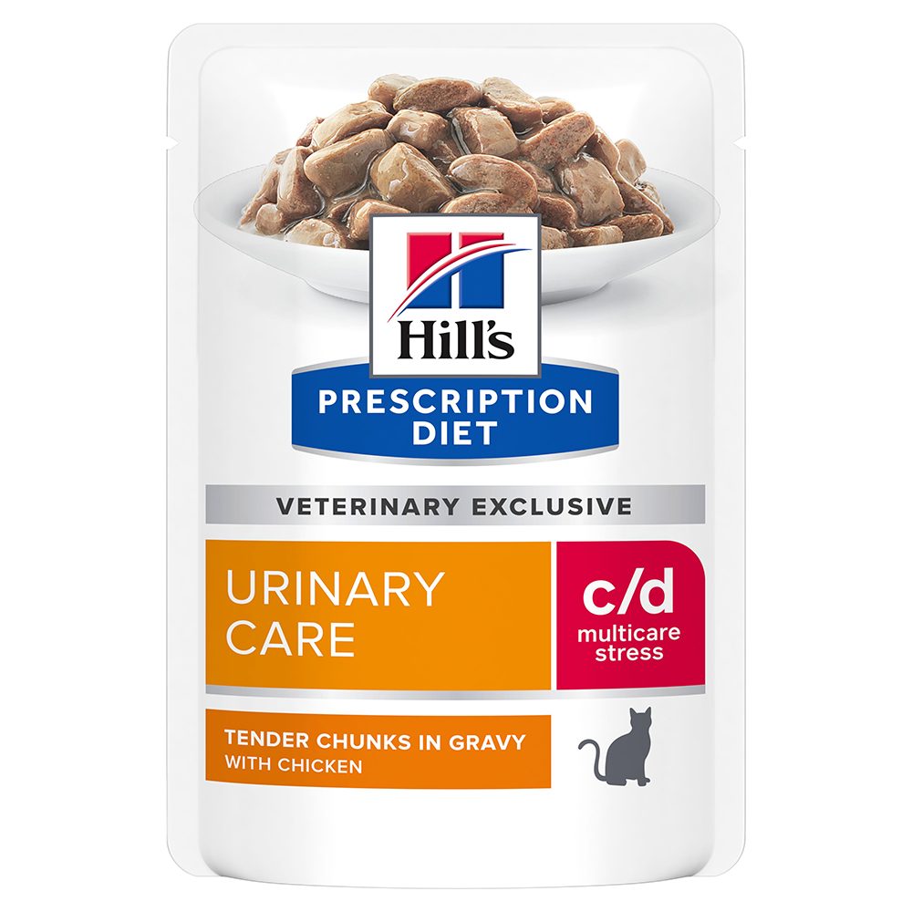 Hill's Prescription Diet c/d Urinary Stress Huhn 12x85 g