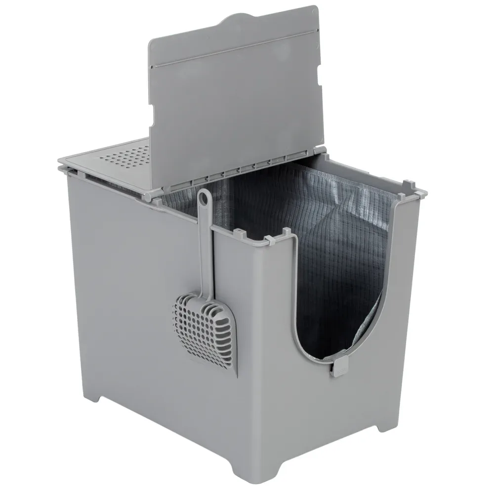 Modkat Katzentoilette Flip - grau