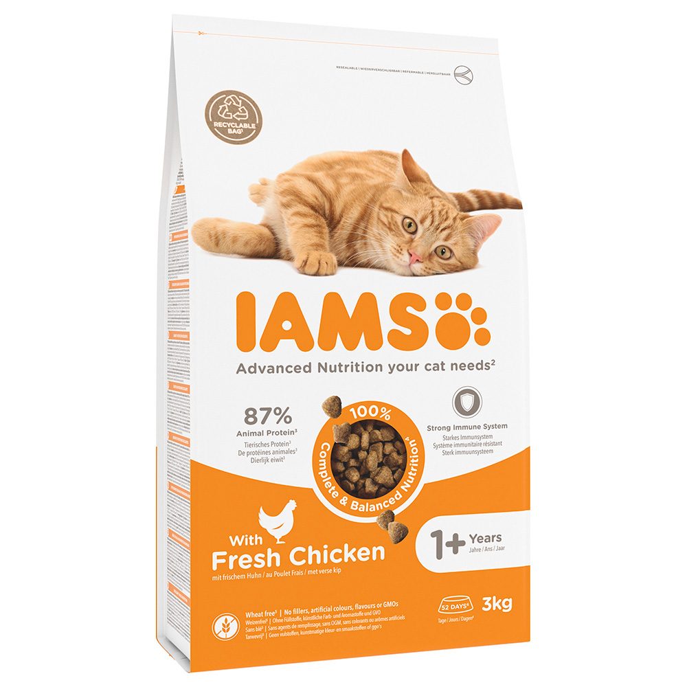 IAMS - for Vitality Adult Chicken, 3kg, 3kg