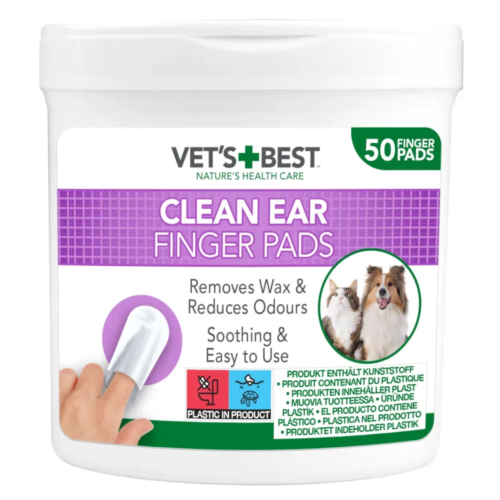 Vet's Best® Clean Ohren-Reinigungspads - 50 Pads