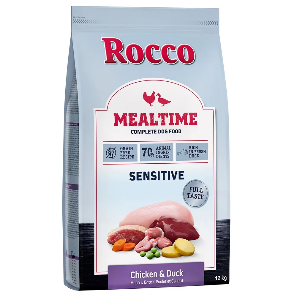 Sparpaket Rocco Mealtime 2 x 12 kg - Sensitive Huhn & Ente