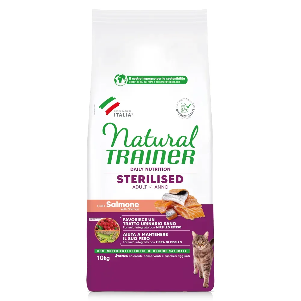 Natural Trainer Sterilised Lachs - 10 kg