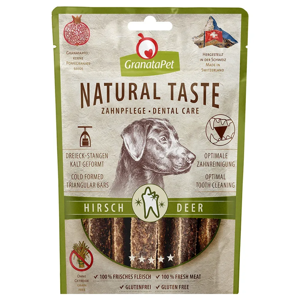 GranataPet Natural Taste Dentrix - Hirsch 70 g