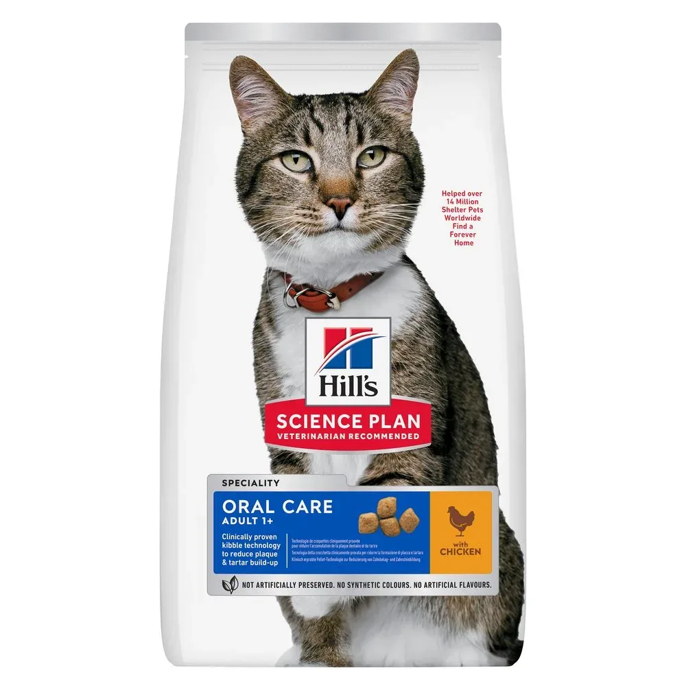 Hill's Science Plan Oral Care Adult 1+ Huhn - 1,5 kg