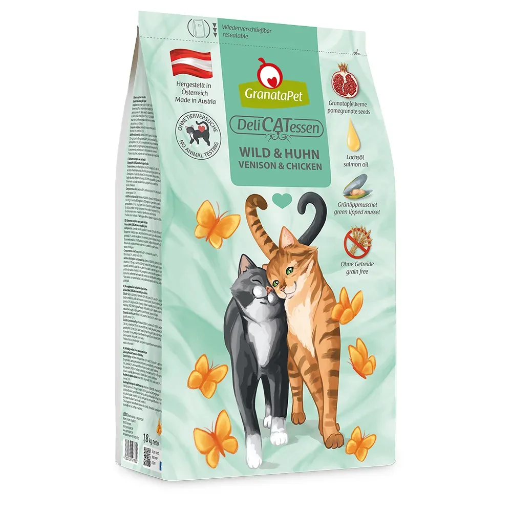 GranataPet DeliCatessen Adult Wild & Huhn - 9 kg