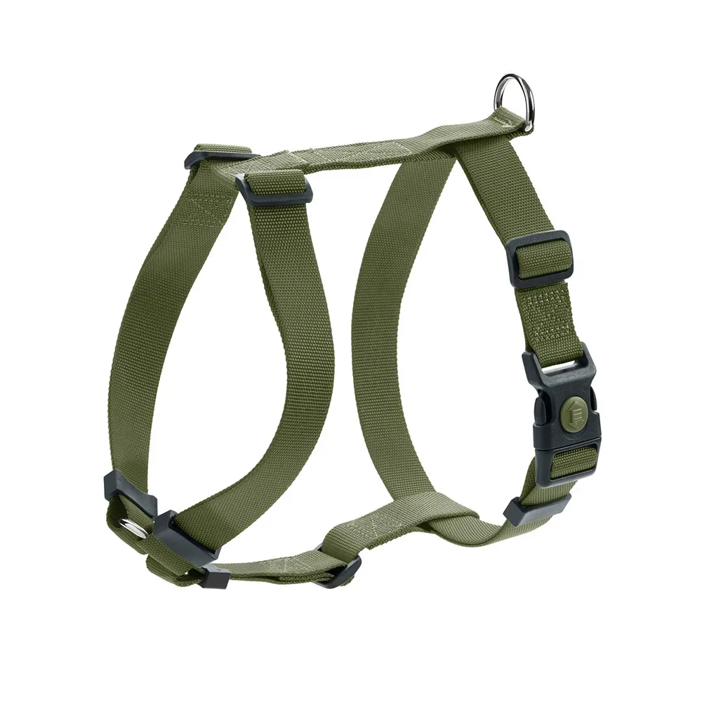 HUNTER Geschirr London Vario Rapid, olivgrün - Grösse M: 58-101 cm Bauchumfang