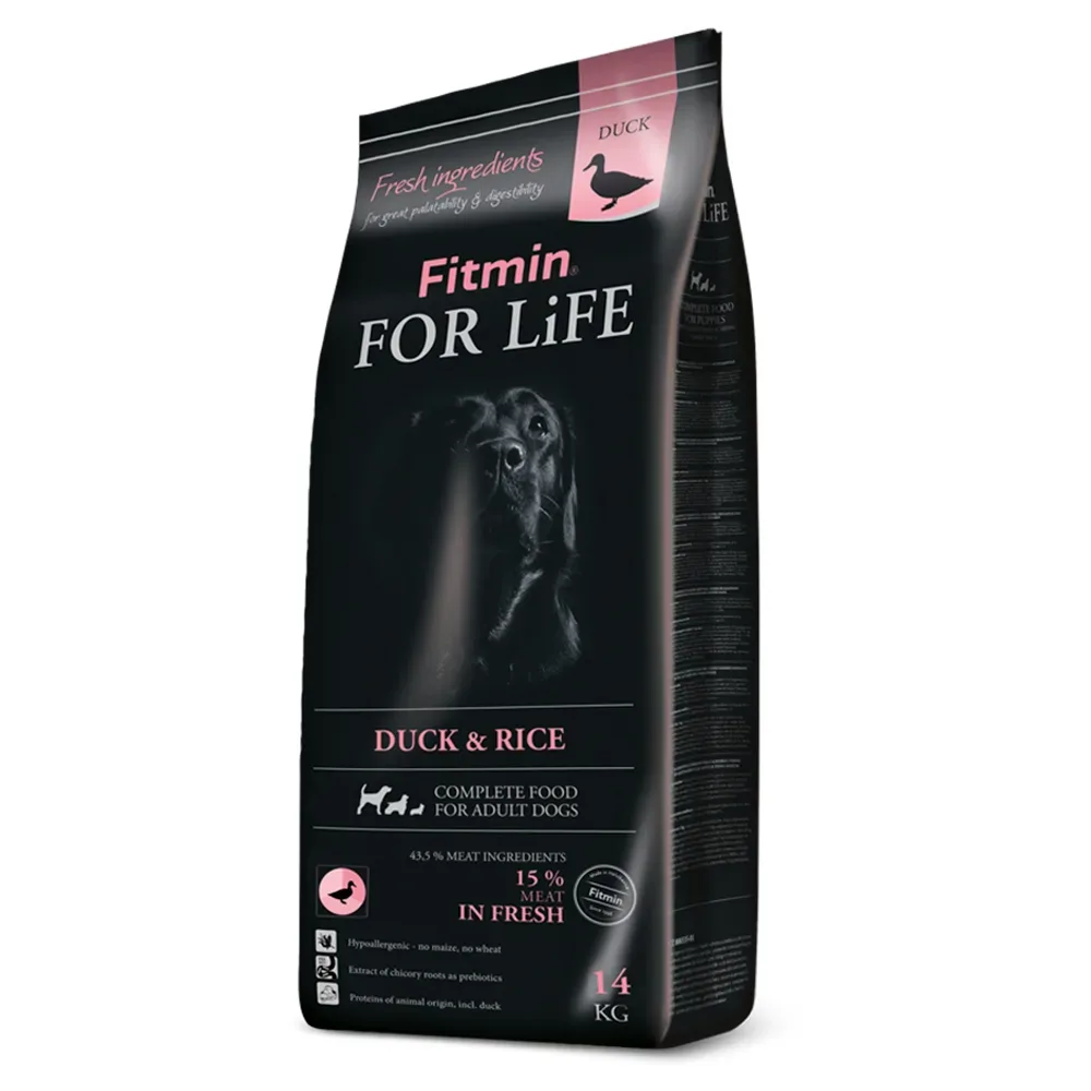 Fitmin Dog For Life Ente & Pute - 2 x 12 kg