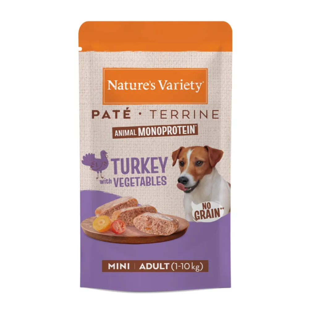 Zum Sonderpreis! Nature's Variety Original Paté No Grain Adult  - Mini: Truthahn 16 x 150 g