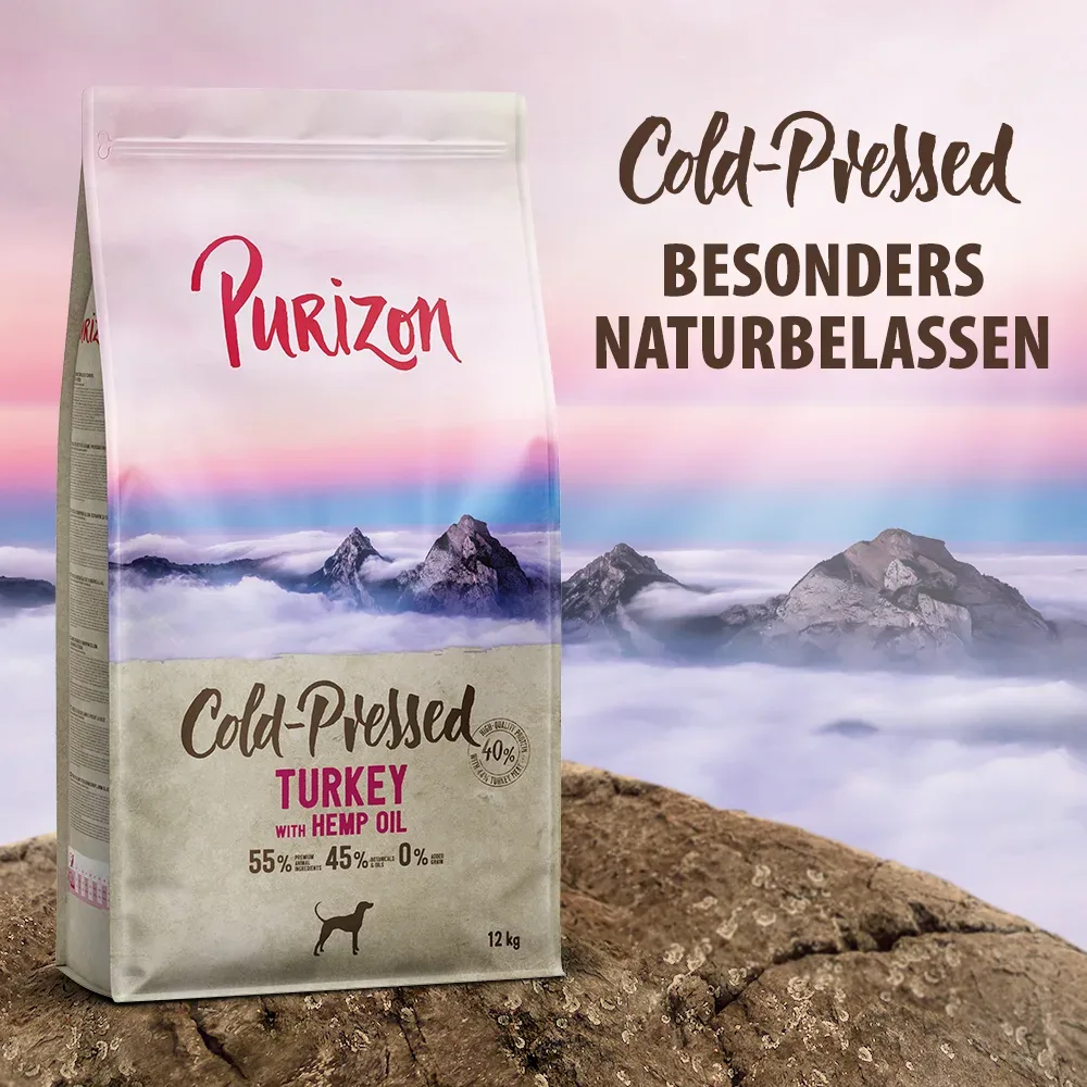 Purizon Kaltgepresst Pute mit Hanföl - 1 kg