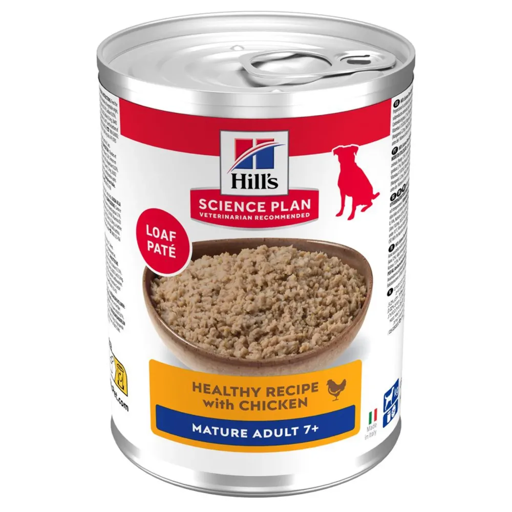 Hill's Science Plan Mature Adult 7+ - mit Huhn (6 x 370 g)