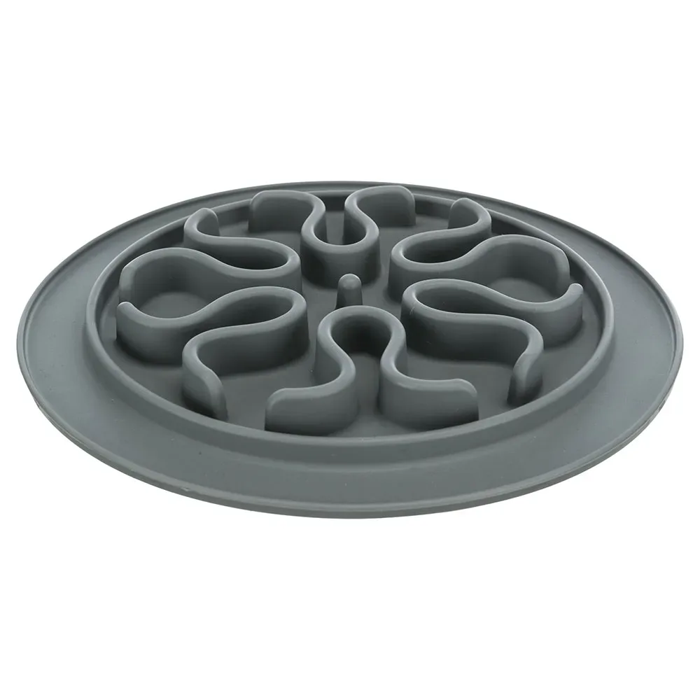Trixie Futtermatte Slow Feed, Silikon - Ø 24 cm