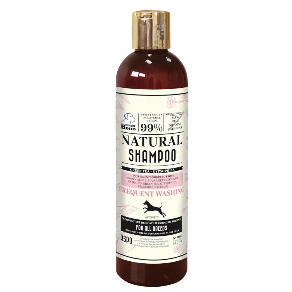 Super Beno natural shampoo für den häufigen Gebrauch  - 2 x 300 ml
