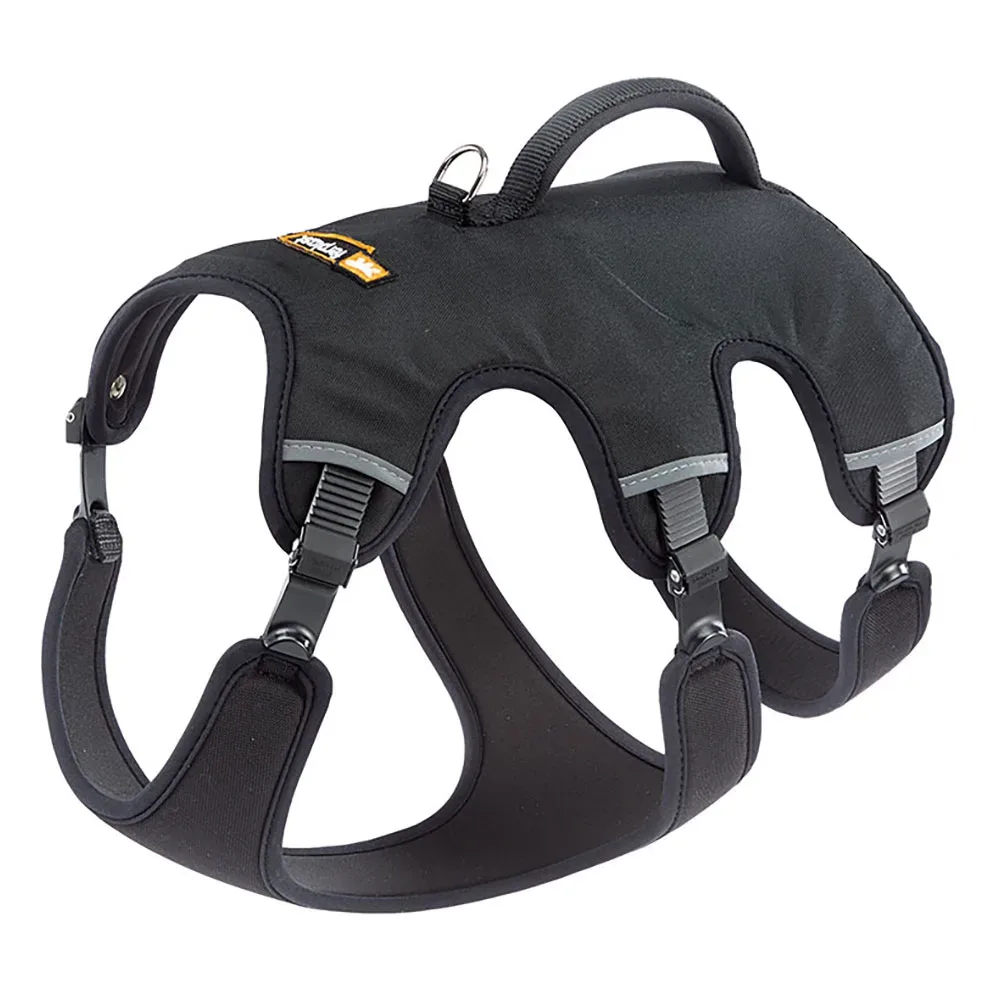 Ferplast Ergotrekking Geschirr, schwarz - Grösse S: 46 - 56 cm Brustumfang