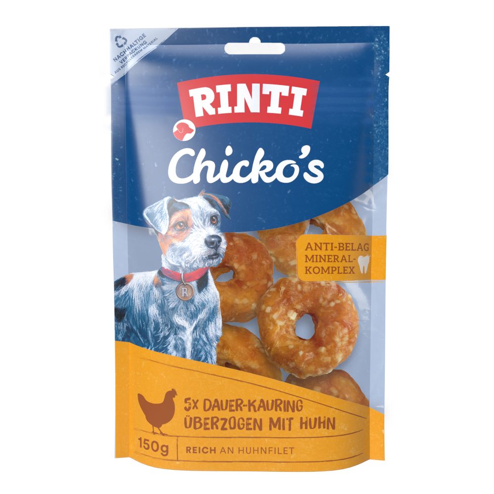 RINTI Chicko Classic Kauringe 5x30 g