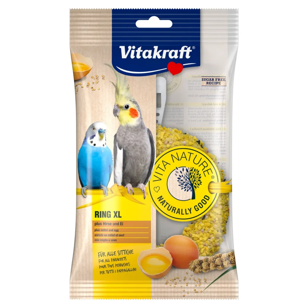Vitakraft Vita Nature Ring XL - Sparpaket: 3 x 70 g