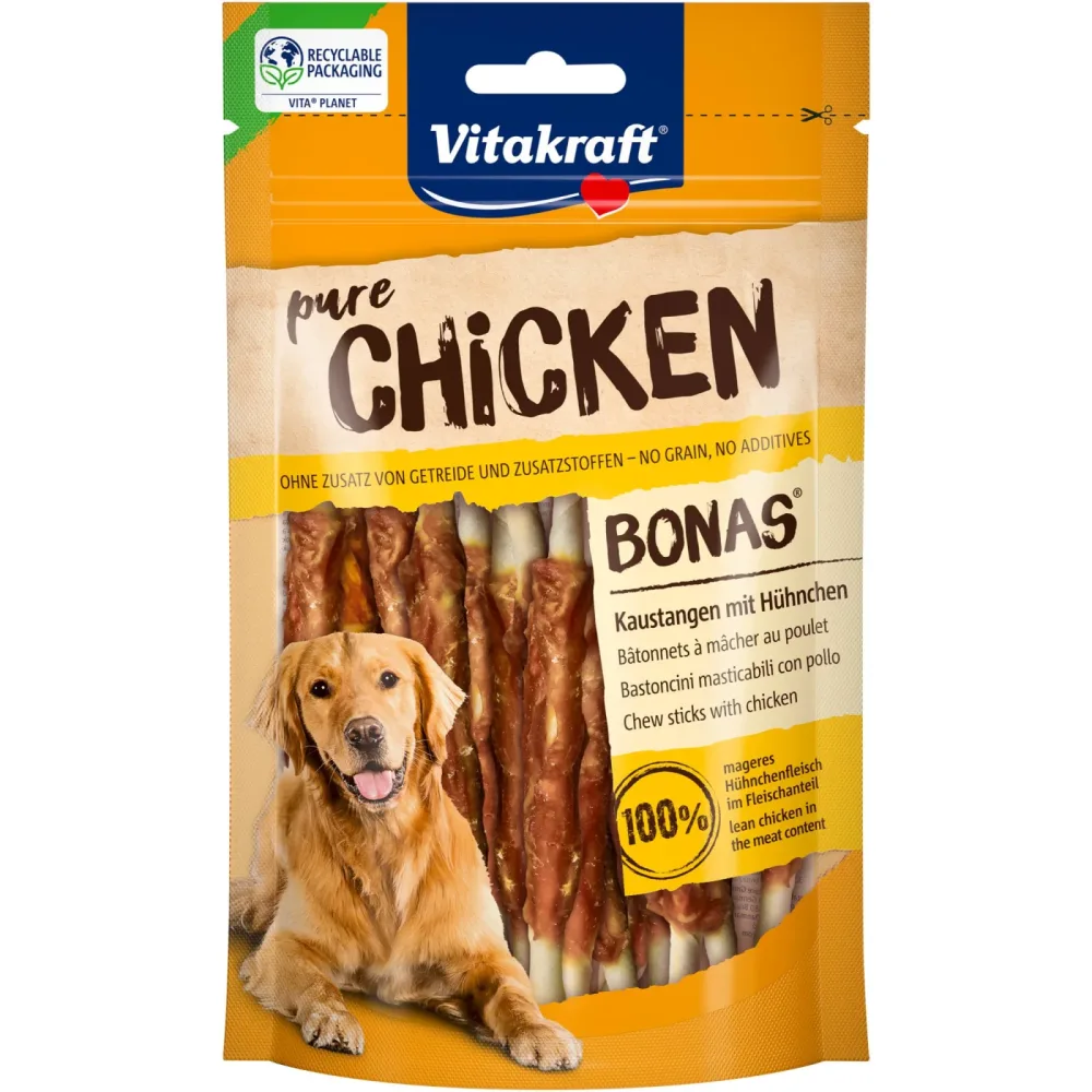 Vitakraft pure Chicken Bonas Kaustangen mit Hünchen 80g