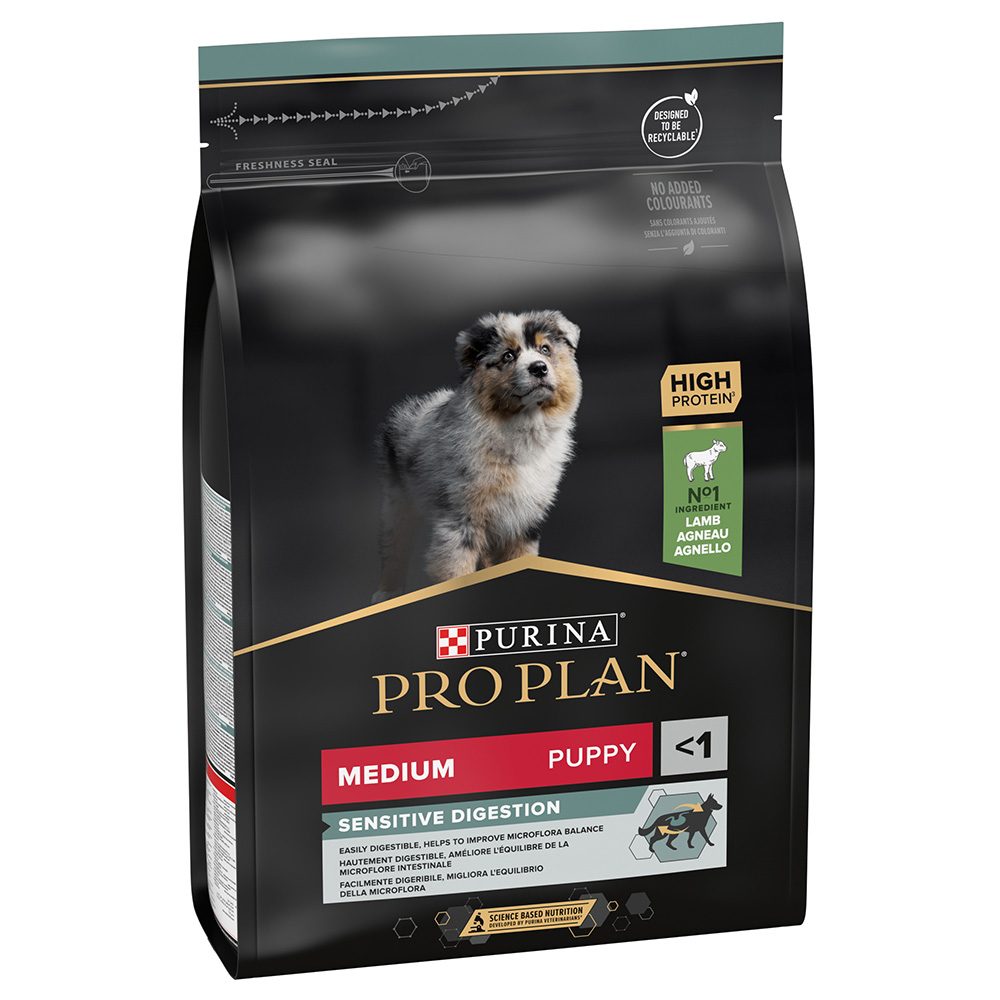 PRO PLAN Puppy Medium Sensitive Digestion Lamm 3 kg