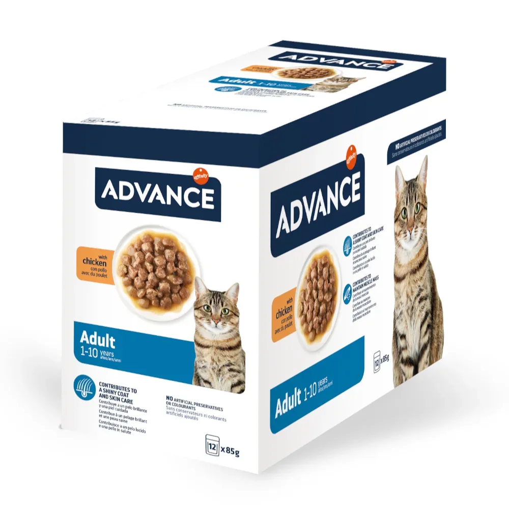 Advance Feline Adult Huhn - 24 x 85 g