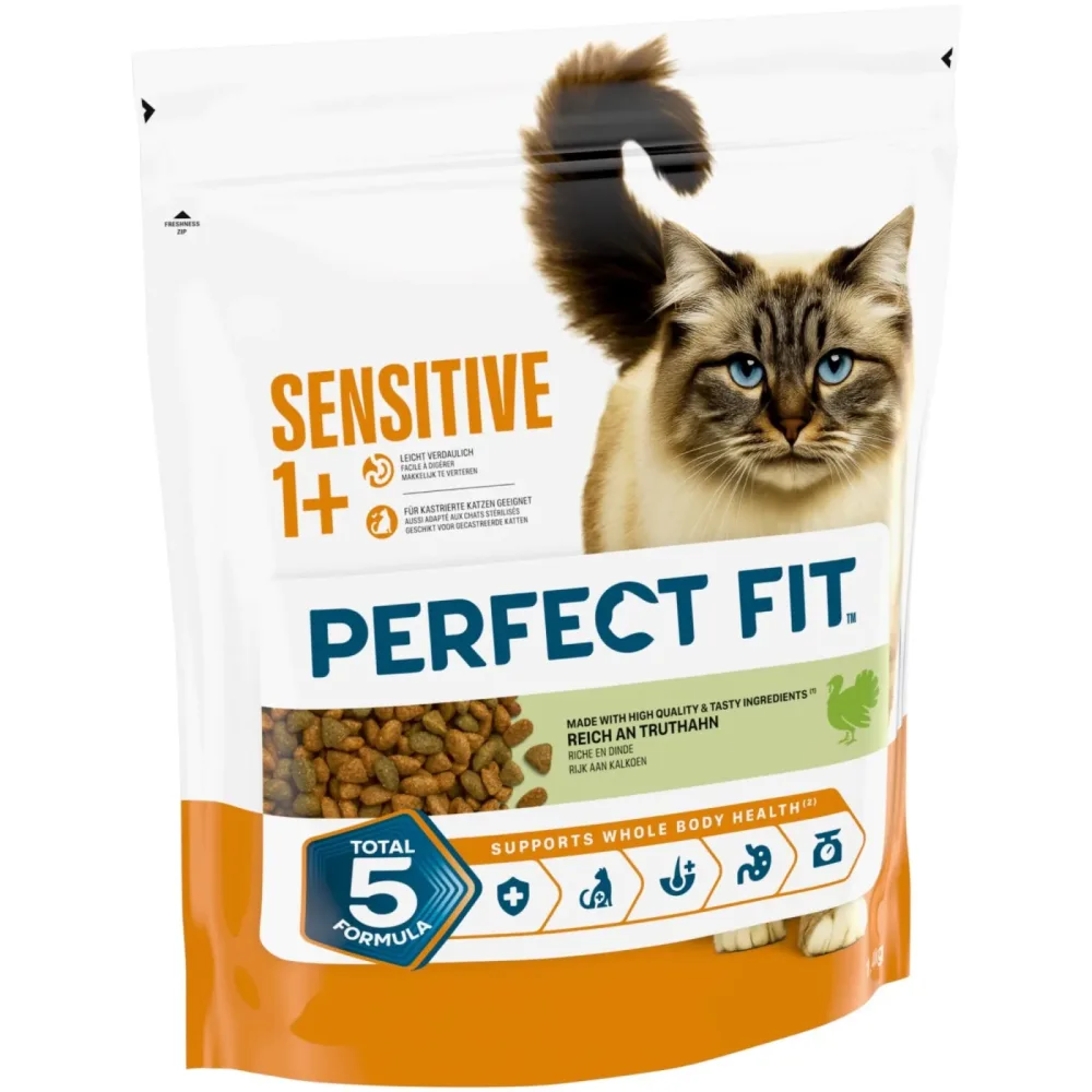 Perfect-Fit - Sensitive 1+, Truthahn, 1.4kg, 1.4KG