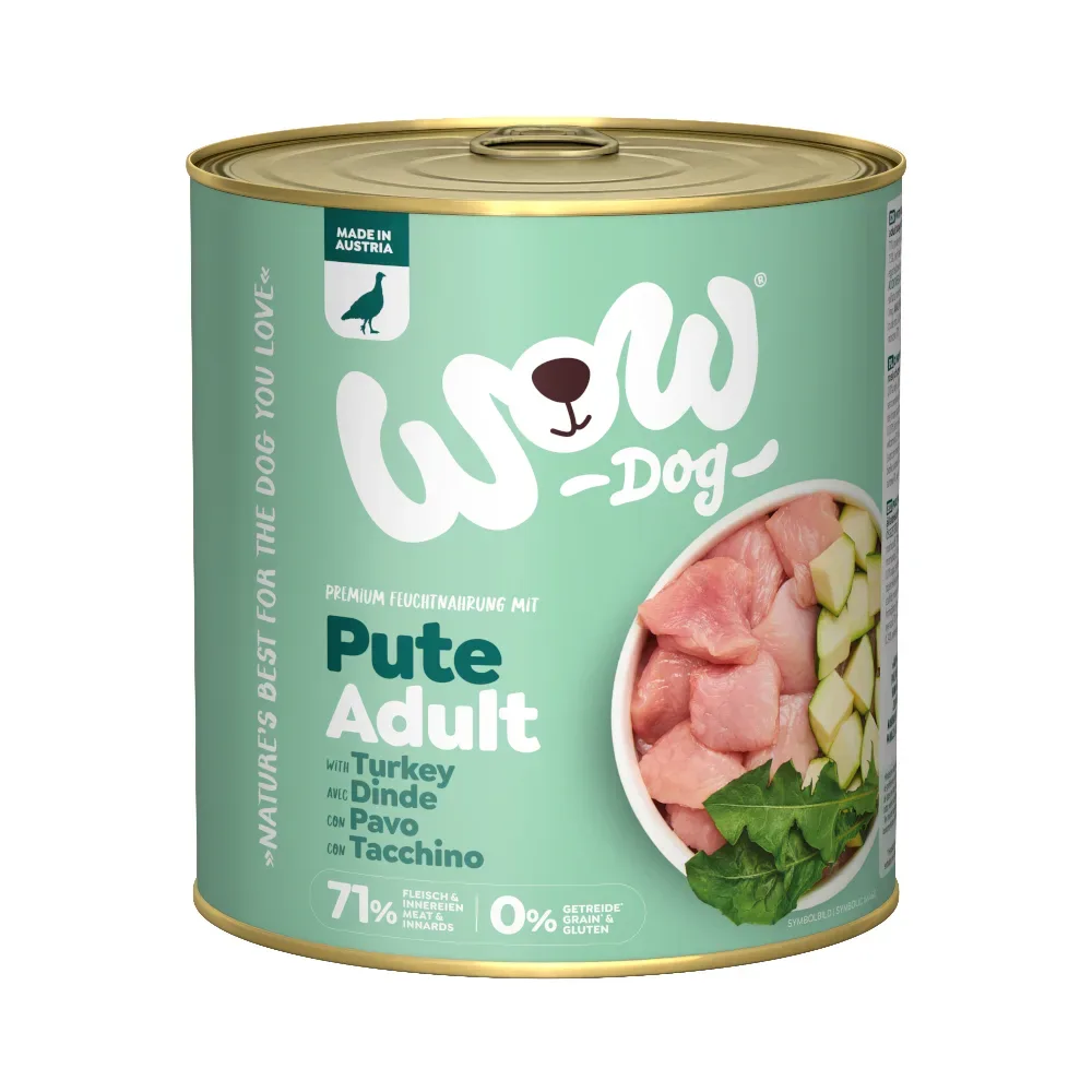 WOW Adult 6 x 800 g - Pute