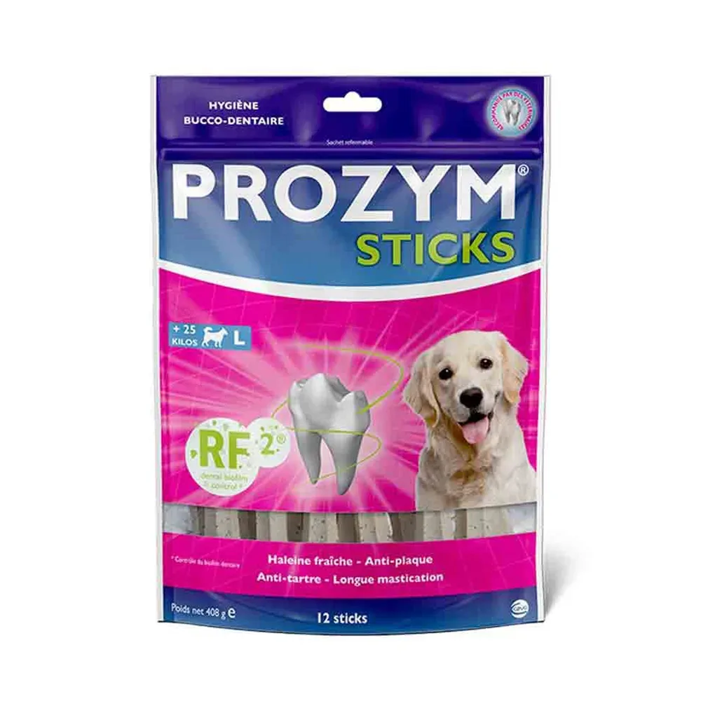 Prozym RF2 Sticks - für kleine und mittelgrosse Hunde (0-25 kg), 2 x 12 Stück