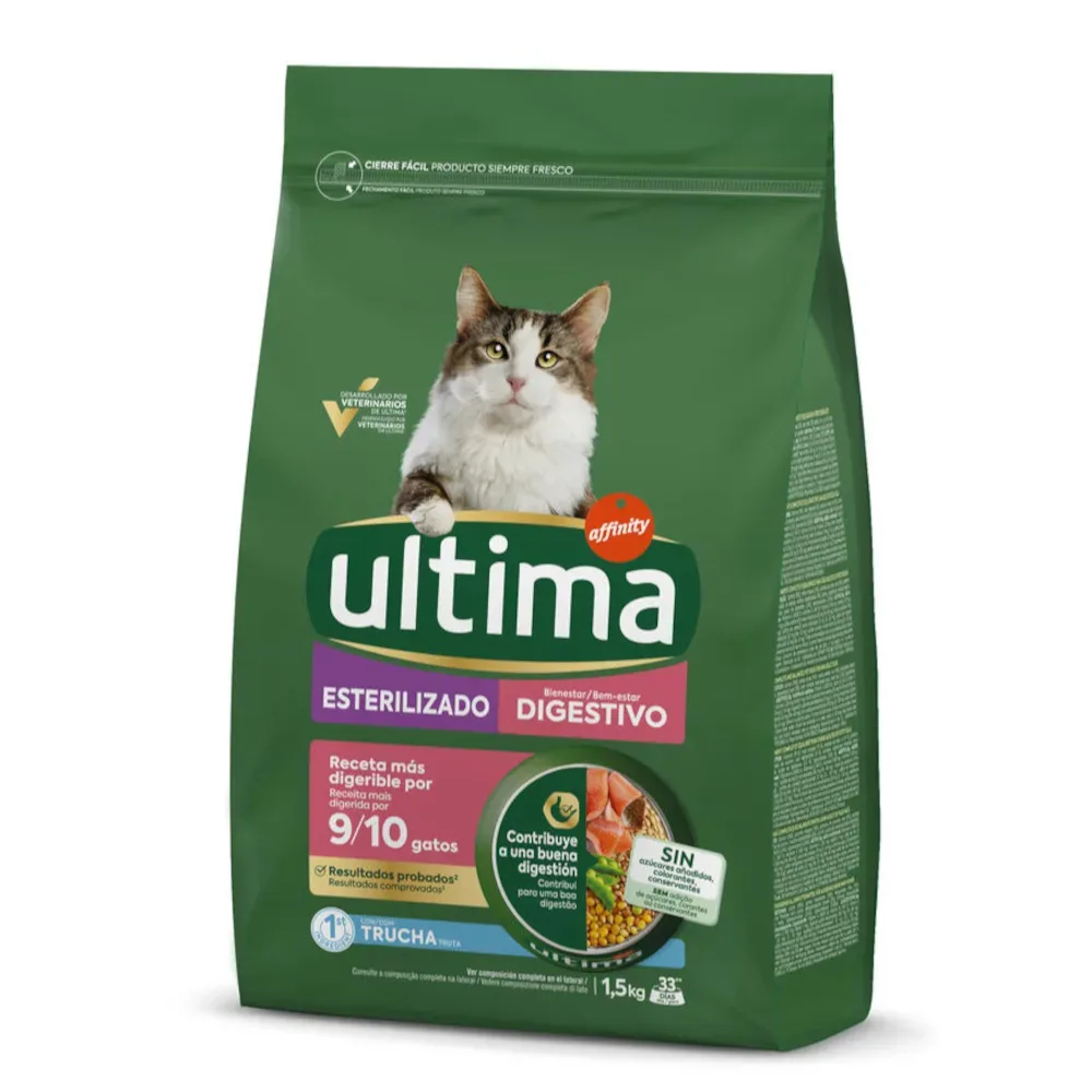 Ultima Sterilized Digestive Well-Being Forelle - 1,5 kg
