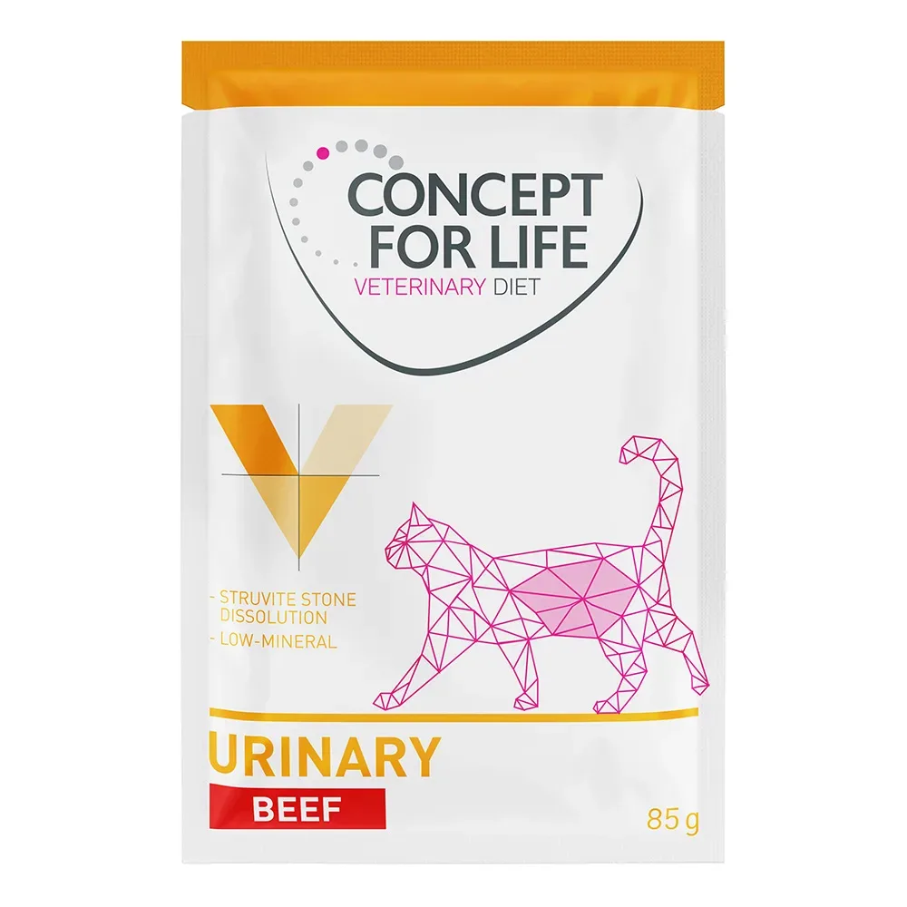 Concept for Life Veterinary Diet Urinary Rind - Sparpaket: 48 x 85 g