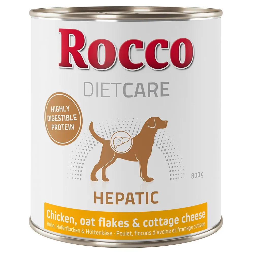 Rocco Diet Care Hepatic Huhn mit Haferflocken & Hüttenkäse 800 g - 6 x 800 g