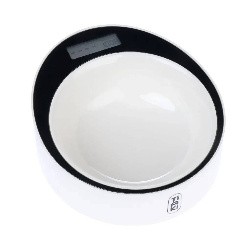 TIAKI Smart Napf mit Waage - ca. L 22 x B 24,5 x H 8 cm